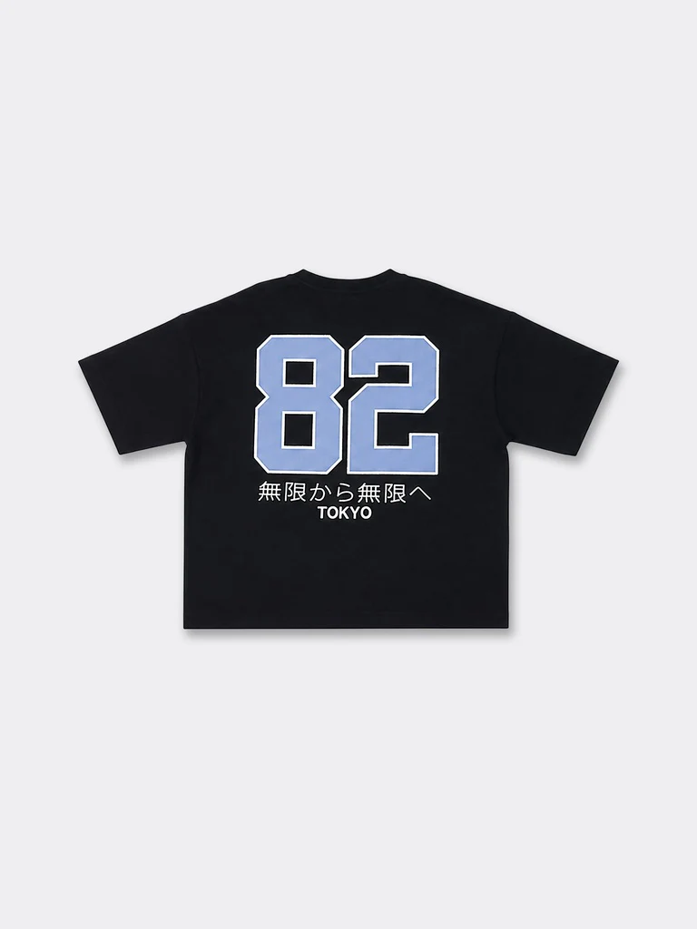 Y&F Kids Boys Black Printed Cotton T-Shirt - Image 5
