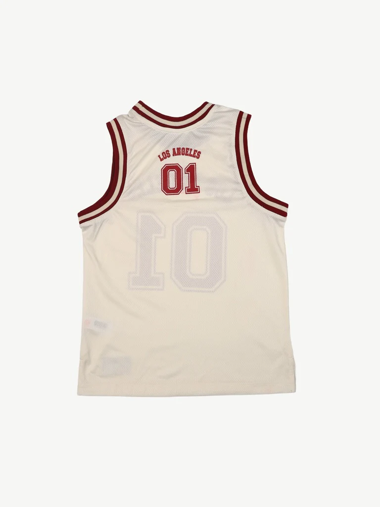 Y&F Kids Boys Boys Off-White Printed Sleeveless T-Shirt - Image 4