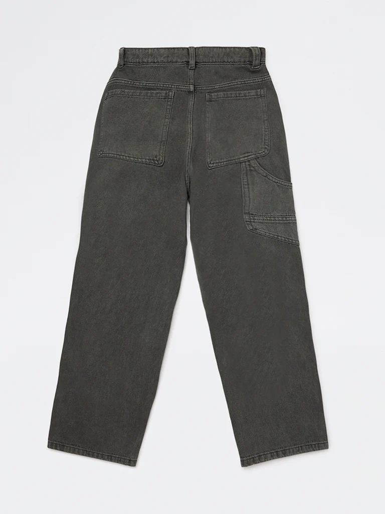 Y&F Kids Boys Charcoal Mid-Rise Jeans - Image 2