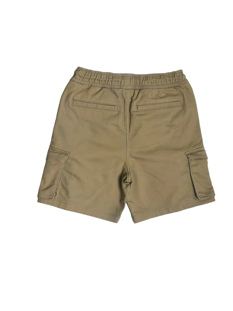 Y&F Kids Boys Stone Cargo Pocket Cotton-Blend Shorts - Image 5