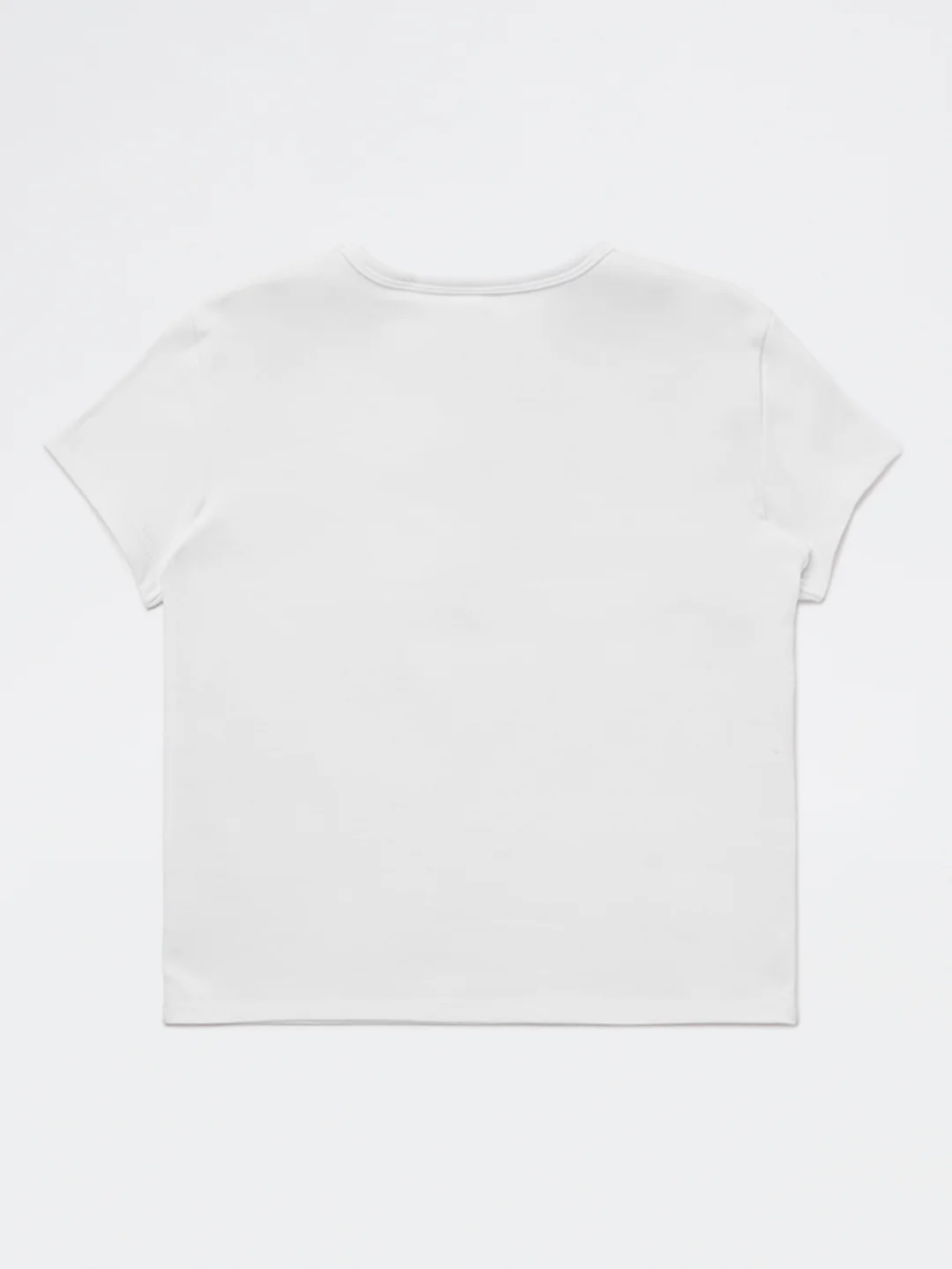 Y&F Kids Girls White Embellished Cotton-Blend T-Shirt - Image 4