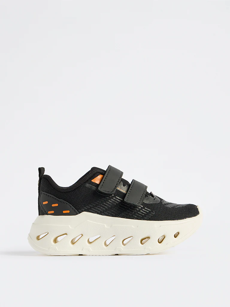 Yellow Black Chunky Sneakers