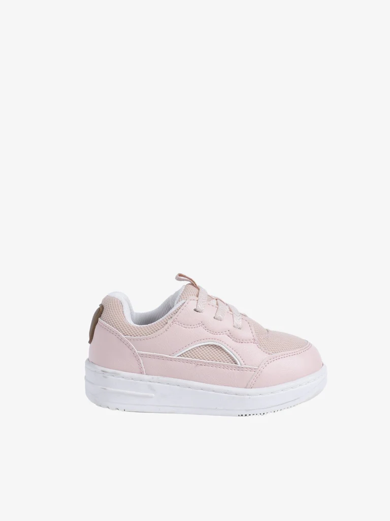 Yellow Pink Low-Top Sneakers - Image 2