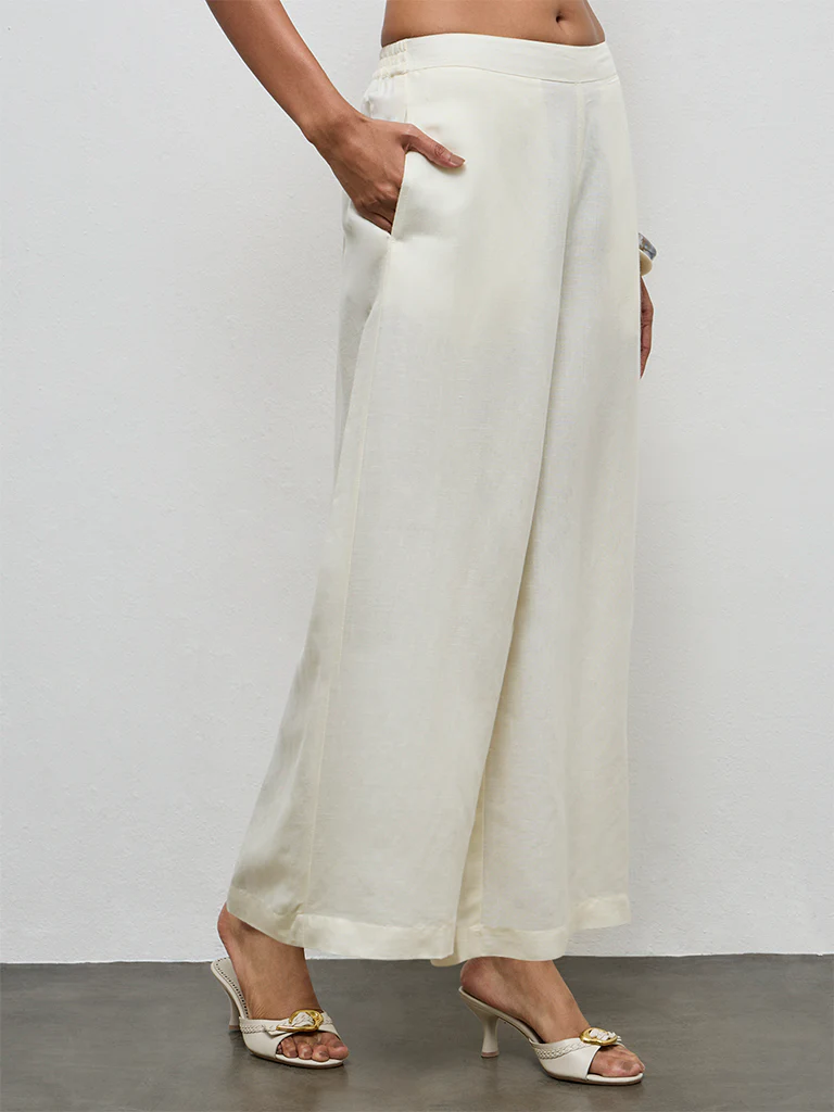 Zuba Off-White Pants