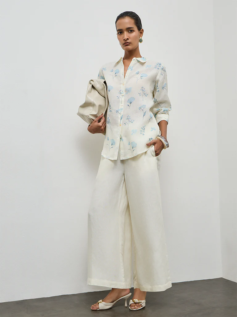 Zuba Off-White Pants - Image 2